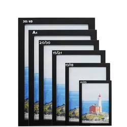 מסגרת שנהב צבע שחור