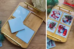 מגש עץ מעוצב