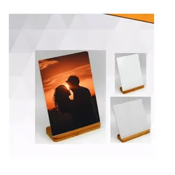 מסגרת אלומיניום תושבת עץ